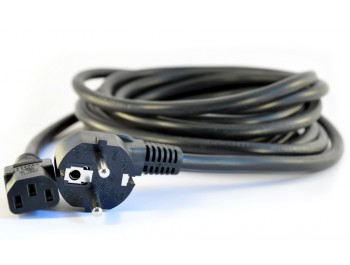 Apparatkabel 230v IEC C13 5m