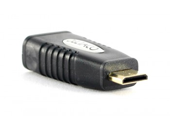 Adapter mini HDMI hane - HDMI hona - finns på kabelbutiken.com 