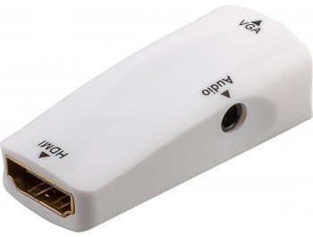 HDMI till VGA-adapter med ljud