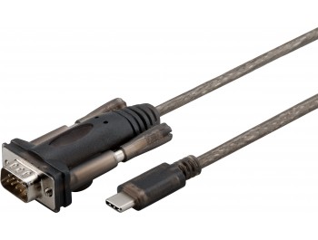 USB-C plug till RS-232 