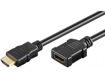 HDMI förlängningskabel - hane / hona