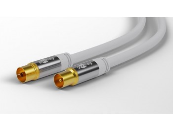TV-antennkabel 135 dB 4x skärmad