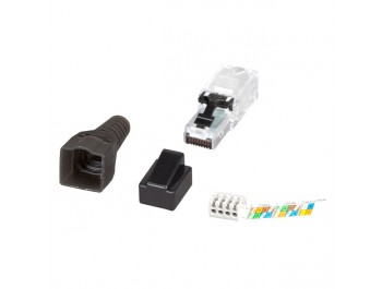 Ecolan® Cat.6 RJ45 kontakt UTP för fältmontering