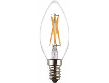 Filament Led-Lampa, Kron, 4W, E14, 230V
