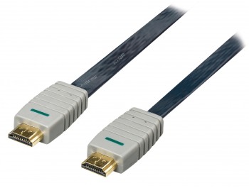 Platt HDMI-kabel Bandridge