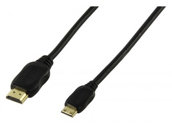 HDMI-hane - Mini HDMI-hane 1.4 - 2 m