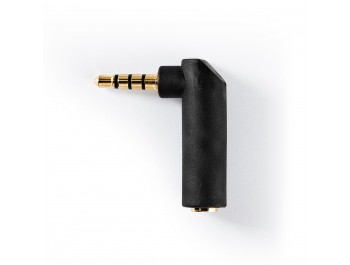 Adapter 3.5mm 4-polig tele hane till 4-polig tele hona