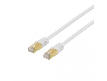 Nätverkskabel S/FTP Cat7 patchkabel Vit