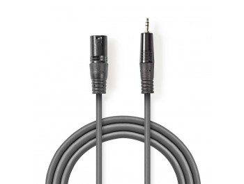 XLR 3-stifts hane – 3.5 mm hane