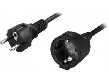 Jordad skarvsladd CEE 7/7 - CEE 7/4 (Schuko) 5 meter