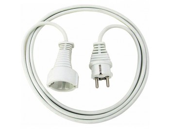 Jordad skarvsladd CEE 7/7 - CEE 7/4 (Schuko) 3 meter