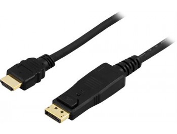 DisplayPort hane - HDMI-hane 1 m