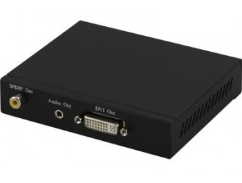 HDMI till DVI-I + S/PDIF + 3,5mm omvandlare