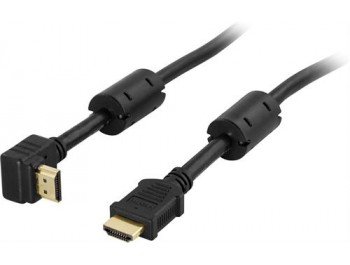 HDMI-kabel vinklad kontakt - High Speed with ethernet -5