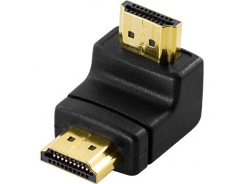 Adapter HDMI hane - HDMI hane 90 vinkel