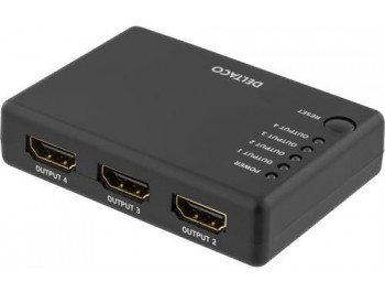 HDMI-splitter med 3D - 1 till 4