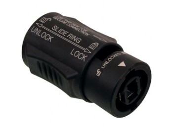 Neutrik Speakon 4-pol skarvadapter