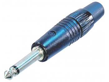 Neutrik 6.35 mm telekontakt mono hane