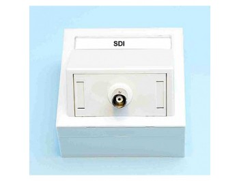Vägguttag med SDI, HD-SDI och 3G-SDI (BNC)