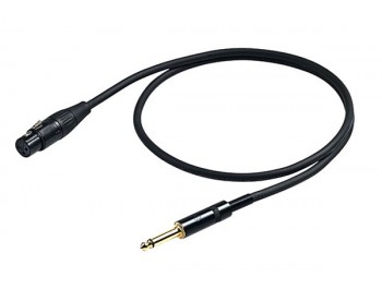 XLR-hona till Tele-kabel obalanserad - 10 meter
