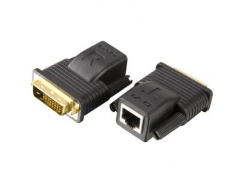 DVI-signalförstärkare Cat5 20m