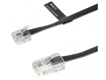 Telekabel RJ12 (6P6C) Hane - RJ45 (8P6C) Hane 