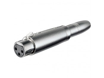 Adapter XLR-hona - 6.35mm tele hona