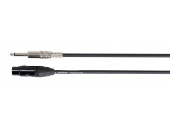 XLR-hona till Tele-kabel obalanserad 