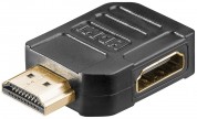 Vinklad HDMI adapter - hona / hane  90°