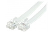 Modularkabel 6P6C(RJ12) till 6P6C(RJ12) vit