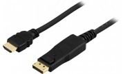 DisplayPort hane - HDMI-hane 1 m