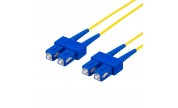 Fiberkablage, SC - SC, 9/125, OS2, duplex, singlemode