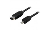 Firewirekabel 4pin - 6pin 3 m