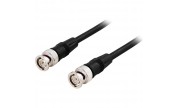 BNC-kabel hane/hane RG59 Patch- 75 Ohm svart