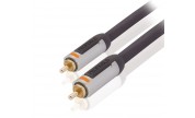 Profigold RCA-kabel 1x hane - 1 x hane 1 meter