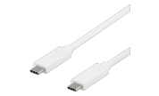 USB-C-kabel USB 3.1 Gen 1 - 10 Gbps - 60W - Vit