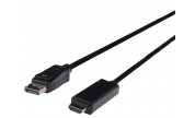 DisplayPort hane - HDMI-hane 1 m