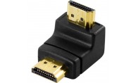 Adapter HDMI hane - HDMI hane 90 vinkel