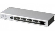 HDMI-växel / switch 4-portar - fjärrstyrd