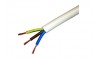SKK-kabel 3x0.75 mm2 vit - metervara