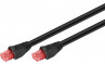 CAT 6 Utomhus-patch kabel U/UTP 15 meter