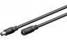 5,5 / 2.1 mm DC förlängningskabel