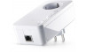Devolo dLAN 1200+, HomePlug-adapter för LAN, 1200 Mbps, krypteringsknapp, 1xadapter, vit