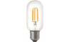 Filament Led-Lampa, T45, Klar, 4W, E27, 230V