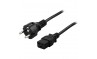 Apparatkabel CEE 7/7 till C19