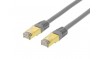Nätverkskabel S/FTP Cat7 patchkabel Grå