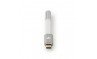 USB-C-adapter - USB-C hane - 3.5 mm hona - Aluminium