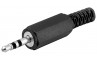 2.5 mm stereo telekontakt hane 