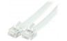 Modularkabel 6P6C(RJ12) till 6P6C(RJ12) vit