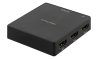 HDMI Switch med fjärrkontroll, 4 källor, 4K-stöd, HDCP 1.4